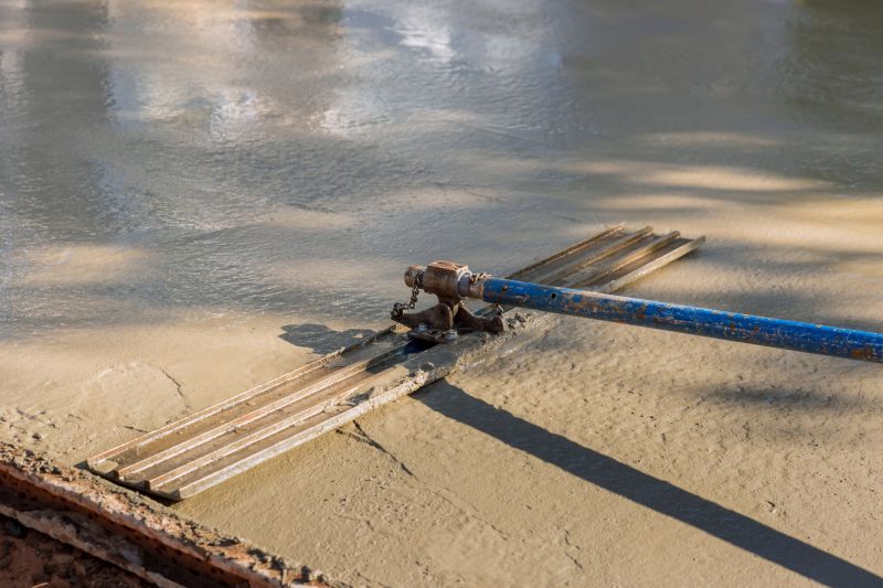 Completed Leveling Work