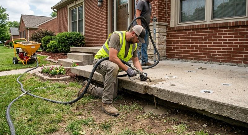 Sunken Patio Repair in Miami Dade County, FL