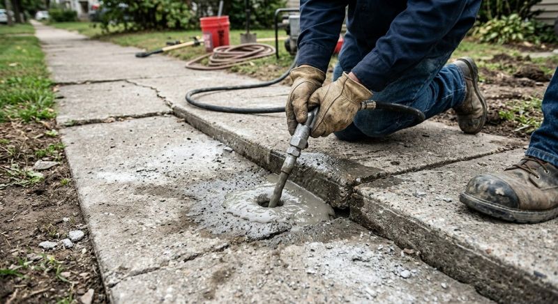 Sunken Slab Repair in Tampa, FL